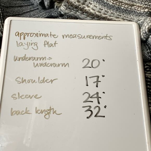 J. Jill Cardigan Sweater Wool Blend Fair Isle Nordic Striped Open Size Small - Picture 10 of 11